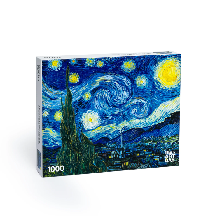 Today Is Art Day - VINCENT VAN GOGH | Starry Night Over The Rhône