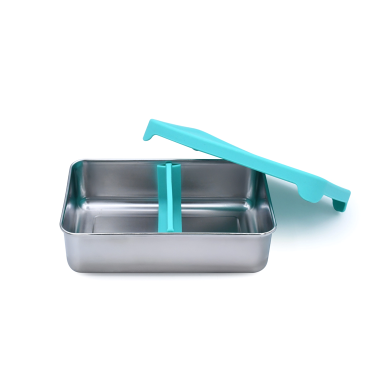 Melii Stainless Steel Bento Box - Blue - Image 2